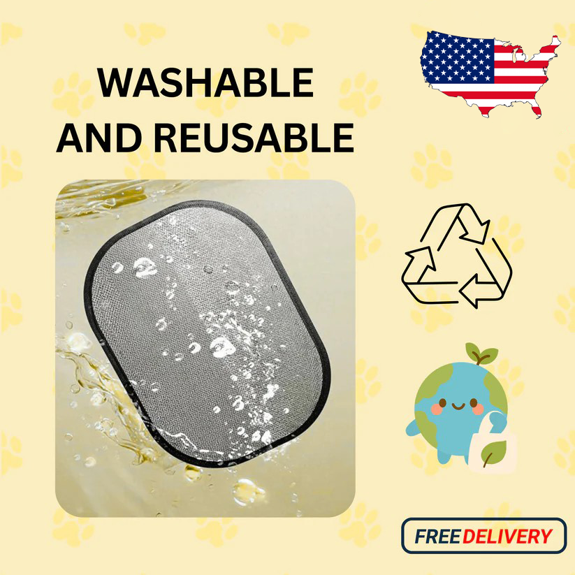 2-in-1 Pet Massage & Grooming Glove-Effortlessly trap loose fur, dust, and dander—while giving your furry friend a relaxing massage they’ll actually love.