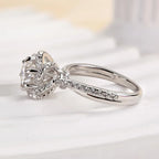 Vintage Twist Moissanite Ring — Passes Diamond Test 🔥 90% OFF
