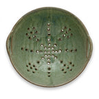 Rustic Sage Speckled Ceramic Berry Bowl